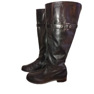 Stuart Weitzman Leather Boots Size 8.5M